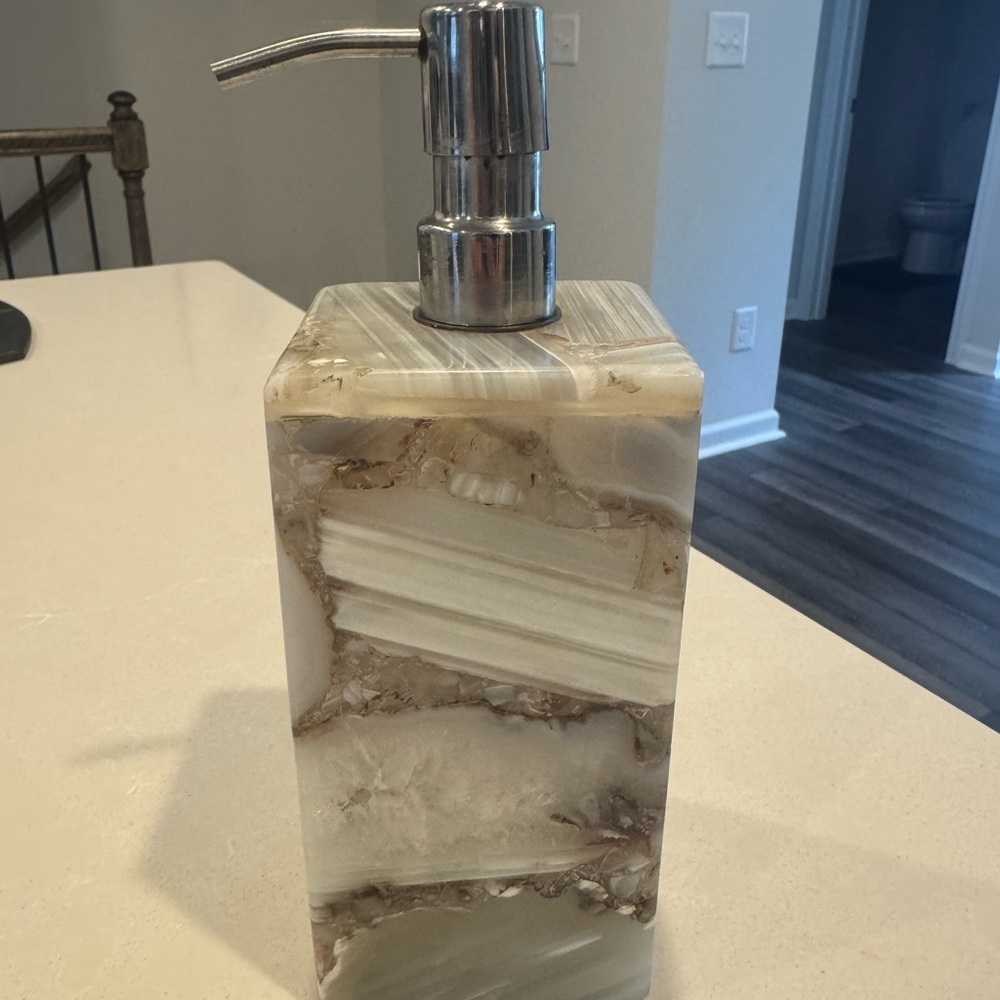 Neutral Agate Soap Dispenser - Home Bath
